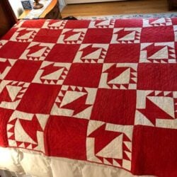 Turkey Red Quilt Baskets