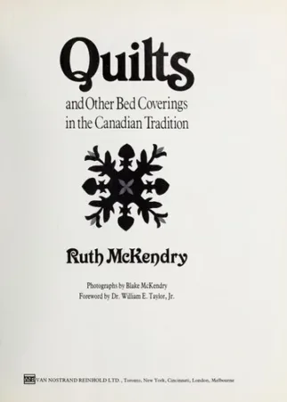 Cover of Quilts and Other Bed Coverings in the Canadian Tradition